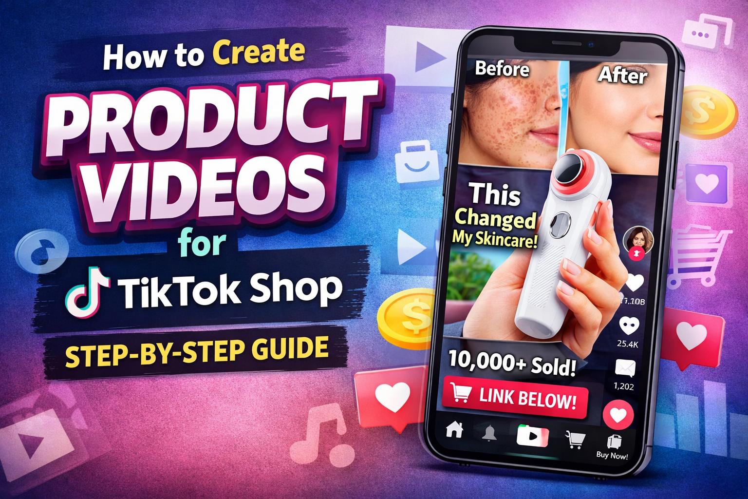 How to Create Product Videos for TikTok Shop (Step-by-Step Guide for Beginners)