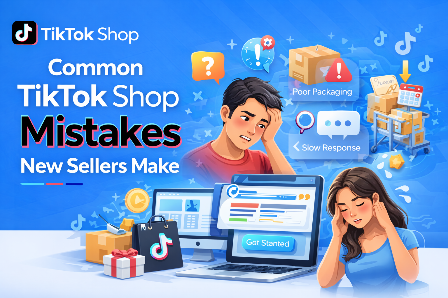 Common TikTok Shop Mistakes New Sellers Make