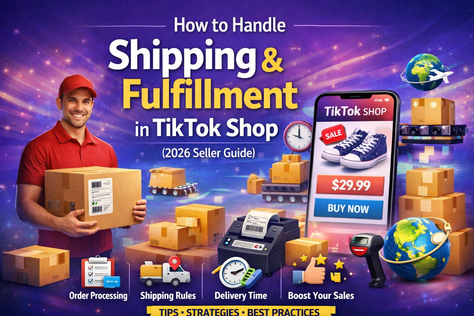 How to Handle Shipping & Fulfillment in TikTok Shop (Complete 2026 Seller Guide)