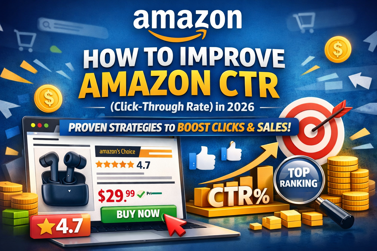 How to Improve Amazon CTR (Click-Through Rate) in 2026: Proven Strategies That Boost Sales