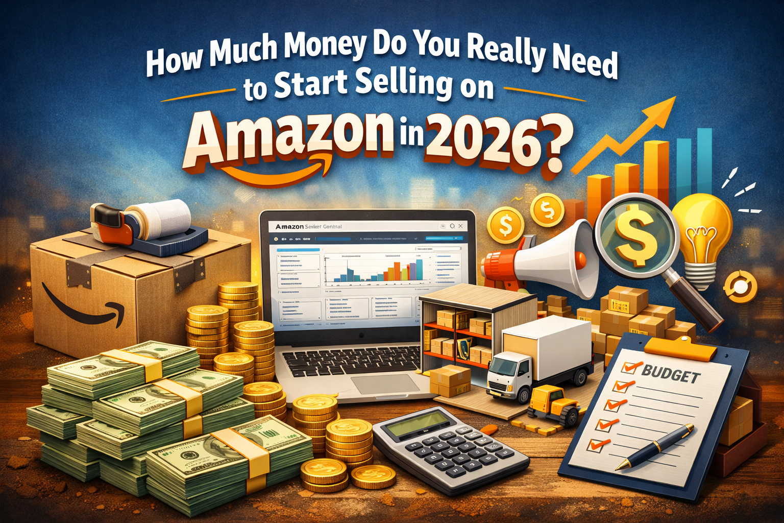 How Much Money Do You Really Need to Start Selling on Amazon in 2026?