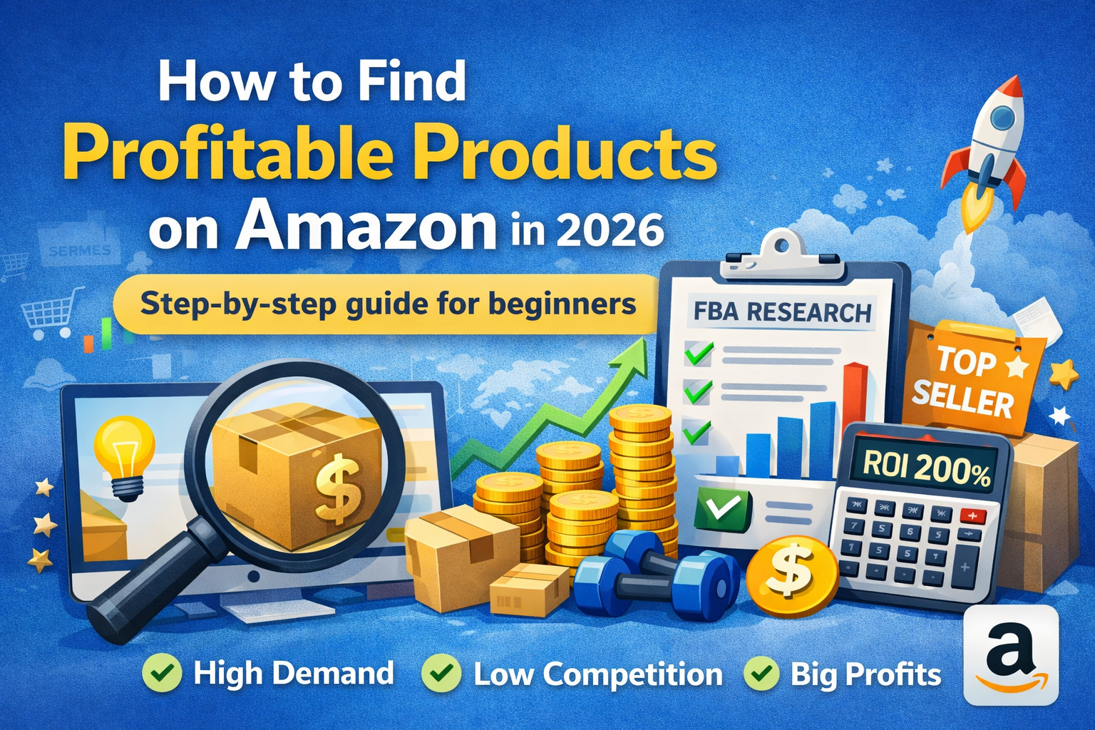 How to Find a Profitable Product on Amazon (Step-by-Step Guide for 2026)