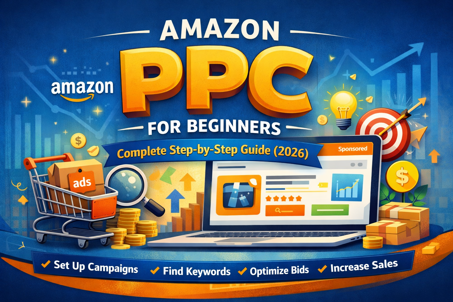Amazon PPC for Beginners: Complete Step-by-Step Guide (2026)