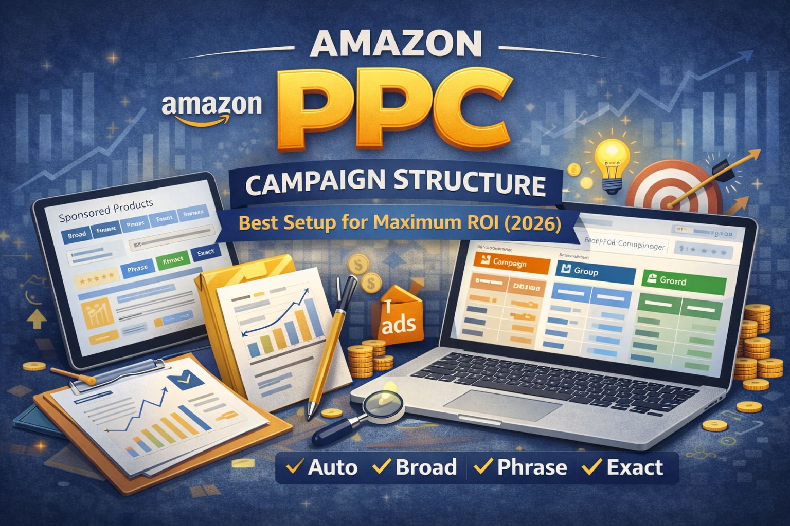 Amazon PPC Campaign Structure: Best Setup for Maximum ROI (2026)