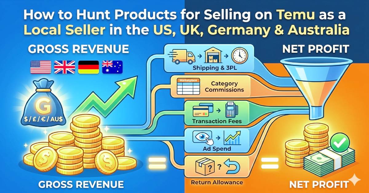 How to Hunt Products for Selling on Temu as a Local Seller in the US, UK, Germany & Australia