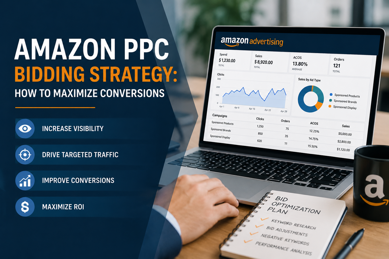 Amazon PPC Bidding Strategy: How to Maximize Conversions and Improve ROAS