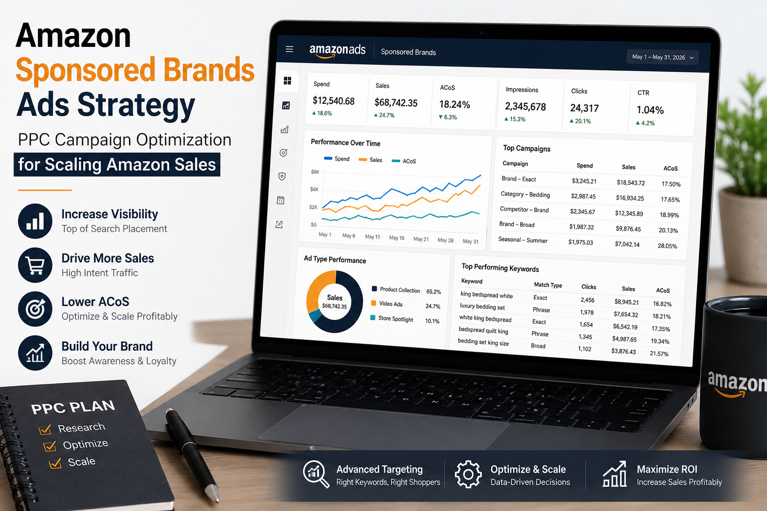 Amazon Sponsored Brands Ads Strategy for Scaling Sales (Complete 2026 Guide)