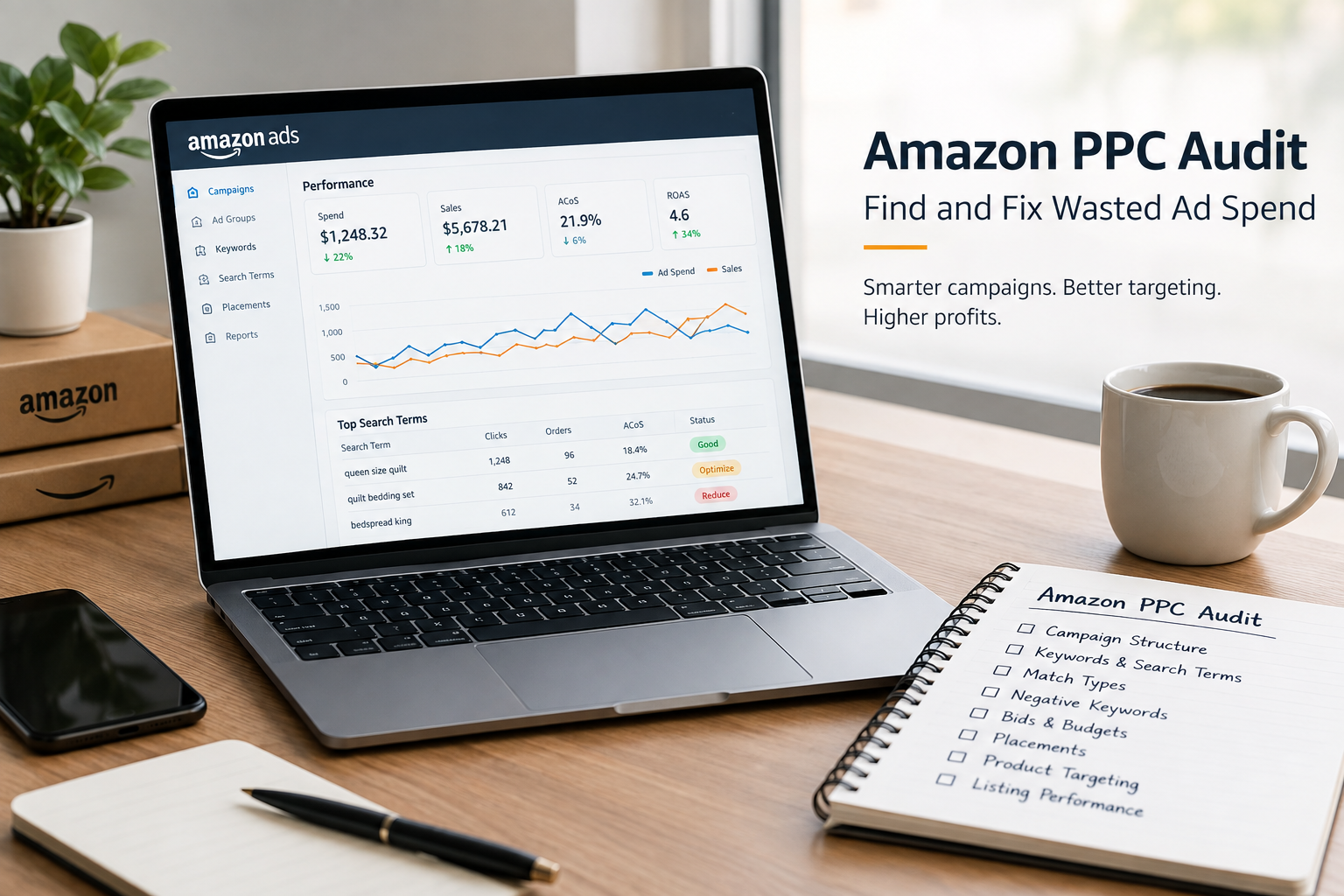 Amazon PPC Audit Guide: Find and Fix Wasted Ad Spend