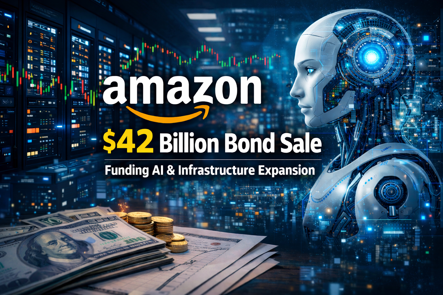 Amazon Plans $42 Billion Bond Sale to Expand AI Infrastructure